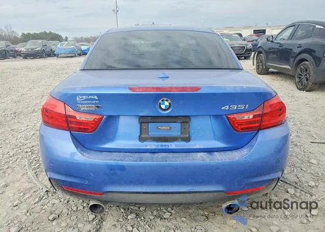 2016 BMW 435 I z USA, uszkodzony, nr VIN WBA3T3C50G5A41822